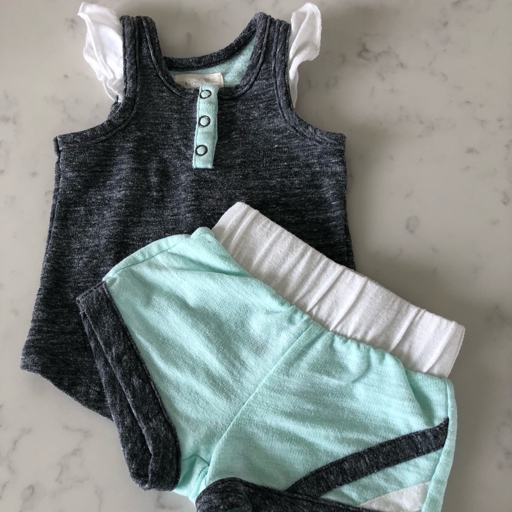 Milk-Miette Baby Girl Athleisure 🏋🏽‍♀️